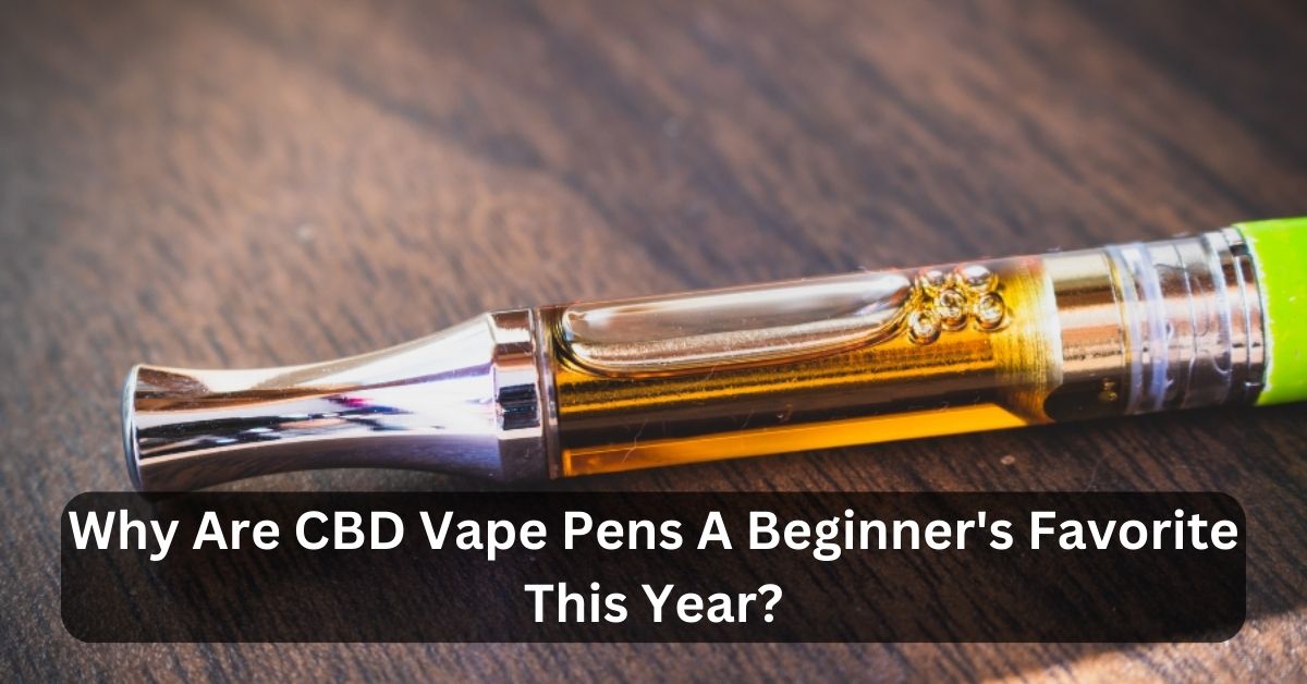 Why Are CBD Vape Pens A Beginner's Favorite This Year?