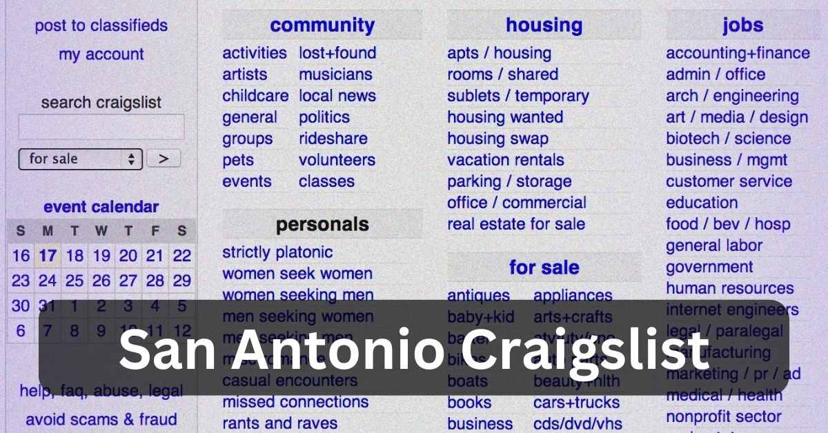 San Antonio Craigslist